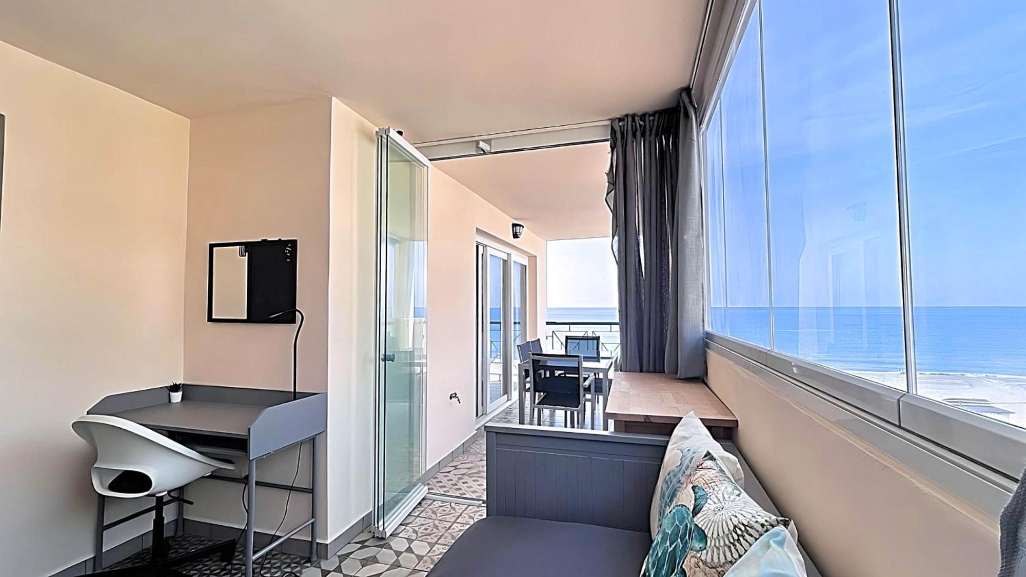 Atico De Albaida Duplex Frente Al Mar El Morche Exterior foto