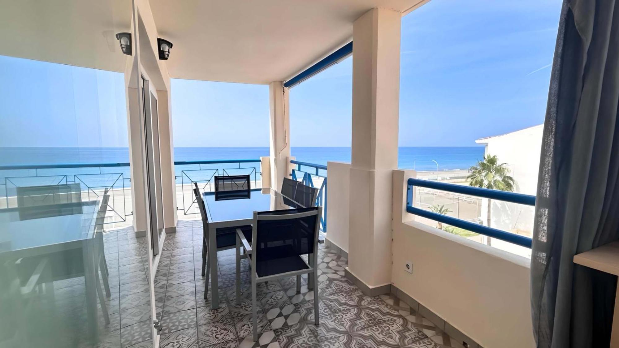 Atico De Albaida Duplex Frente Al Mar El Morche Exterior foto